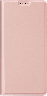 Dux Ducis Slim Softcase Bookcase voor de Xiaomi Redmi Note 14 Pro Plus (5G) - Rosé Goud