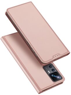 Dux Ducis Xiaomi 12T / Xiaomi 12T Pro - Slim bookcase hoesje - Rose Goud