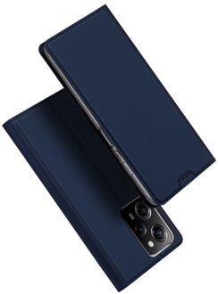 Dux Ducis Xiaomi Poco X5 Pro - Slim bookcase hoesje - Donkerblauw