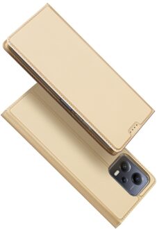 Dux Ducis Xiaomi Poco X5 - Slim bookcase hoesje - Goud