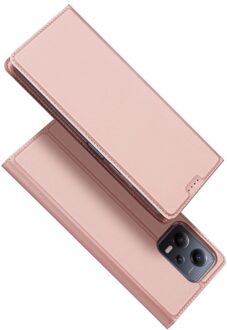 Dux Ducis Xiaomi Poco X5 - Slim bookcase hoesje - Rose Goud