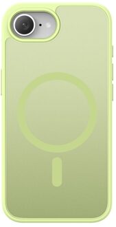 Dux Ducis Yind iPhone 16e hoesje - slanke backcover met MagSafe ondersteuning - Limoen Groen