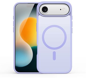 Dux Ducis Yind iPhone 17 Air hoesje - slanke backcover met MagSafe ondersteuning - Lila Blauw, Paars