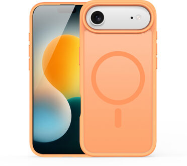 Dux Ducis Yind iPhone 17 Air hoesje - slanke backcover met MagSafe ondersteuning - Oranje