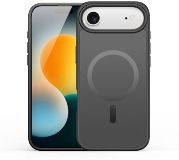 Dux Ducis Yind iPhone 17 Air hoesje - slanke backcover met MagSafe ondersteuning - Zwart