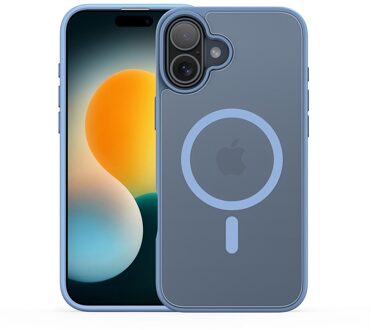 Dux Ducis Yind iPhone 17 hoesje - slanke backcover met MagSafe ondersteuning - Lichtblauw