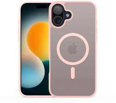 Dux Ducis Yind iPhone 17 hoesje - slanke backcover met MagSafe ondersteuning - Lichtroze