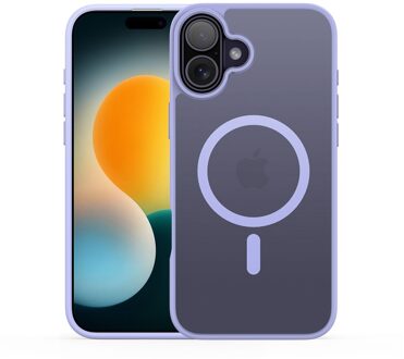 Dux Ducis Yind iPhone 17 hoesje - slanke backcover met MagSafe ondersteuning - Lila Blauw, Paars