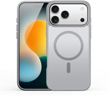 Dux Ducis Yind iPhone 17 Pro Max hoesje - slanke backcover met MagSafe ondersteuning - Grijs