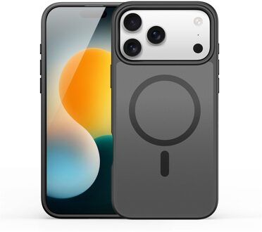 Dux Ducis Yind iPhone 17 Pro Max hoesje - slanke backcover met MagSafe ondersteuning - Zwart