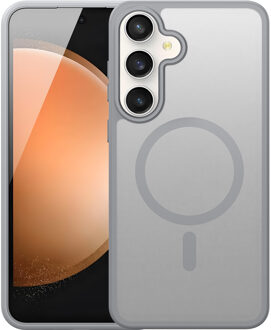 Dux Ducis Yind Samsung Galaxy S25 FE hoesje - slanke backcover met MagSafe ondersteuning - Grijs