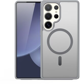 Dux Ducis Yind Samsung Galaxy S25 Ultra hoesje - slanke backcover met MagSafe ondersteuning - Grijs