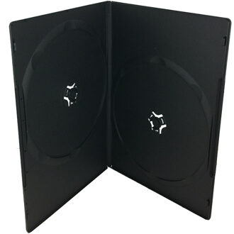 DVD doosje MediaRange 50pcs Double black bulk