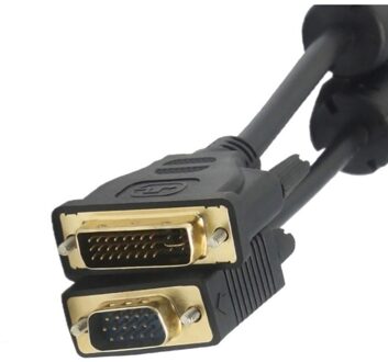 DVI-I (24+5) Dual Link Male to VGA Male Cable M/M, 3m - small