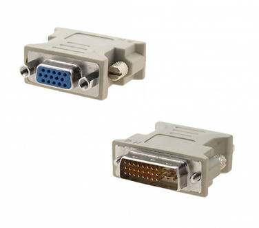 DVI-I Dual Link naar VGA D-SUB Adapter
