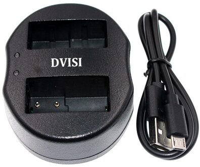 DVISI DMW-BLC12 DMW-BLC12E BLC12 Dual USB Oplader voor Panasonic Lumix FZ1000 FZ200 FZ300 G5 G6 DMC-GX8 GH2 G7 FX8 FX9 FX10