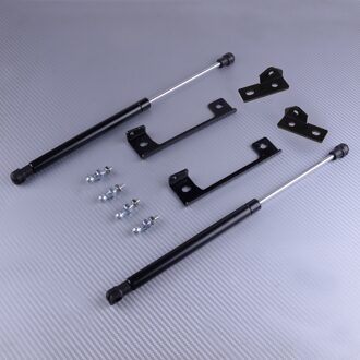 Dwcx 2 Stuks Auto Motor Hood Til Ondersteuning Gasveer Shock Strut Demper Rvs Fit Voor Ford Focus