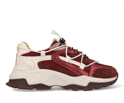 DWRS Isola B11443-05-4577 Bordeaux Rood / Wit-39 maat 39