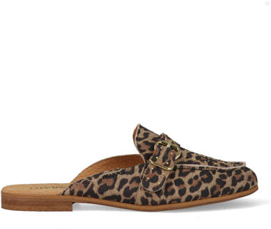 DWRS Jasper Leopard Instappers 28562-02-8808 Bruin-40 maat 40
