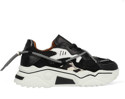 DWRS Jupiter Cow Hair On J5554C-96-2211 Zwart / Wit-42 maat 42