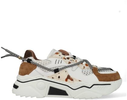 DWRS Jupiter Hair On Cow J5554C-100-1189 Wit / Bruin maat