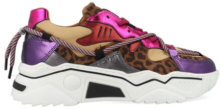 DWRS Jupiter Leopard J5554C-50-5751 Purple / Roze maat Paars