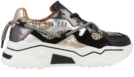 DWRS Jupiter Tweed J5554C-56-1170 Zwart / Beige maat