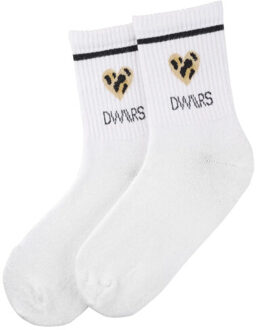 DWRS Label 1997-07 lyla socks leopard white Wit - One size