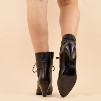 DWRS Label 261278 tokat dames maat: leer Zwart - 40