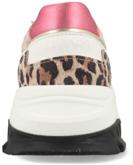 DWRS Label Chester leopard b10649-09-1151 / roze Wit - 40