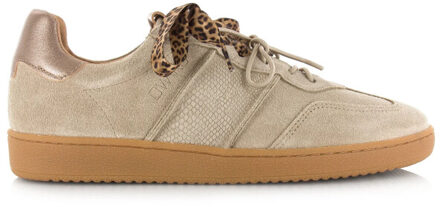 DWRS Label Dwrs poona sneakers stone lage sneakers dames - maat 38 Beige