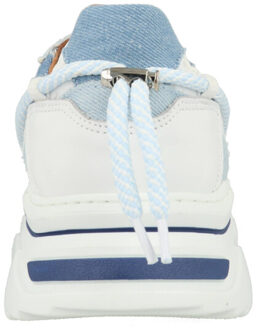 DWRS Label Jupiter denim j5554c-81-3211 / wit - maat 37 Blauw