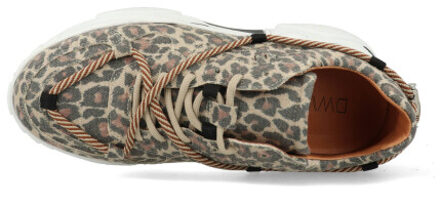 DWRS Label Jupiter denim leopard j5554c-83-8318 - maat 37 Bruin