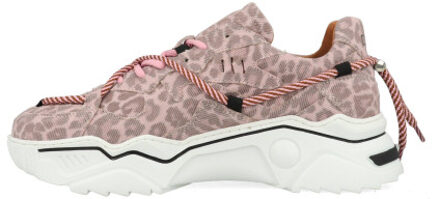 DWRS Label Jupiter denim leopard j5554c-85-5302 - maat 39 Roze