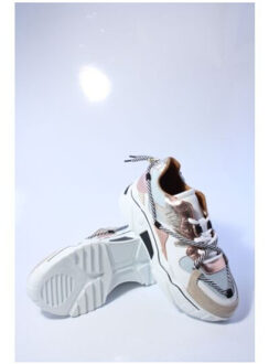 DWRS Label Jupiter denim sneakers Roze - 38