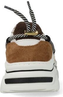 DWRS Label Jupiter hair on cow j5554c-100-1189 / bruin - maat 37 Wit