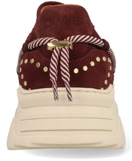 DWRS Label Jupiter studs j5554e-04-4578 bordeaux Rood - 38