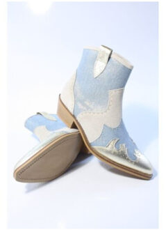 DWRS Label Lyon enkellaars Blauw - 38