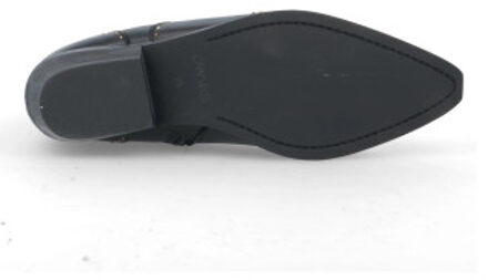 DWRS Label Lyon studs laarsjes Zwart - 40