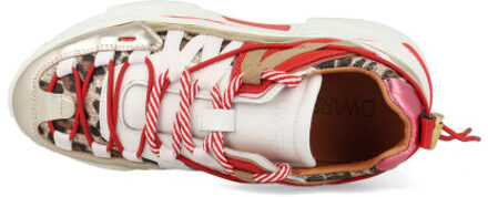 DWRS Label Orion leopard j6870-07-4467 / goud Rood - 39