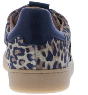 DWRS Label Poona leopard dames sneaker | dames | maat: | suede - maat 37 Bruin