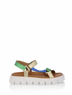 DWRS Label Samos s2365-07 green/blue 4400 - maat 39 Groen