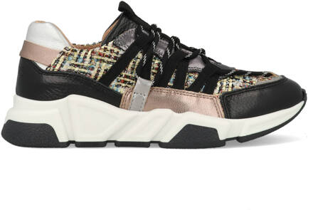 DWRS Los Angeles Tweed B9101-111-1170 Zwart / Grijs-40 maat 40