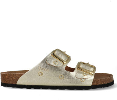 DWRS Madrid Slippers S2721-07-7202 Champagne / Goud-40 maat 40