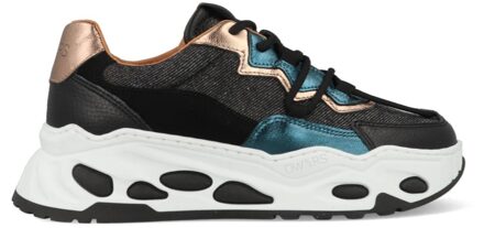 DWRS Neptunus Denim J6748-01-1172 Zwart / Roze maat