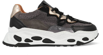 DWRS Neptunus Teddy J6748-02-1126 Zwart / Grijs-37 maat 37