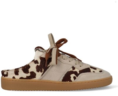 DWRS Nome Cow Hair On Instappers / Sneakers B11850-02-8358 Beige maat