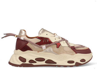 DWRS Saturnus J5554C/T-16-4577 Bordeaux Rood / Wit-42 maat 42