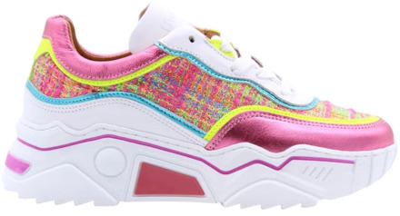 DWRS Stijlvolle Mekong Sneakers Dwrs , Pink , Dames - 41 Eu,38 Eu,37 Eu,39 EU