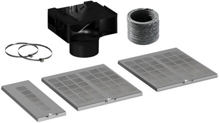 DWZ1BK1S1 Afzuigkap accessoire Zwart